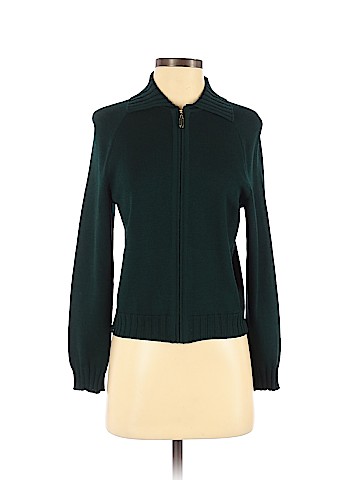 St. John Sport Wool Cardigan (view 1)