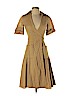Diane von Furstenberg 100% Cotton Tan Casual Dress Size 0 - photo 1