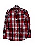 Gap Kids 100% Cotton Red Long Sleeve Button-Down Shirt Size L (kids) - photo 1