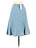 Sigrid Olsen 100% Cotton Blue Casual Skirt Size 4 (petite) - photo 2