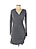 Ella Moss Gray Cocktail Dress Size M - photo 1