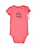 Carter's 100% Cotton Pink Short Sleeve Onesie 3-6 MO / 6 MO - photo 1
