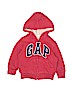 Baby Gap Solid Red Zip Up Hoodie Size 4T - photo 1