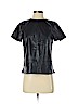 Ann Taylor LOFT 100% Polyurethane Black Faux Leather Top Size S (petite) - photo 1