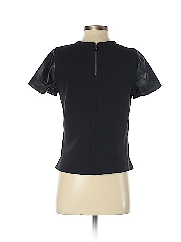 Ann Taylor LOFT Faux Leather Top (view 2)