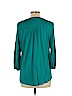 Fenn Wright Manson 100% Rayon Teal 3/4 Sleeve Top Size 1X - photo 2