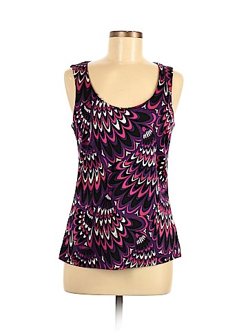 Trina Turk Sleeveless Silk Top (view 1)