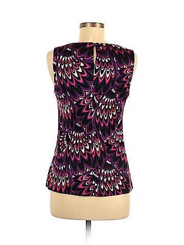Trina Turk Sleeveless Silk Top (view 2)