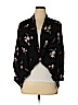 Lilian 100% Polyester Black Kimono Size 1X - photo 1
