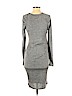 Motherhood Gray Casual Dress Size XS - photo 2