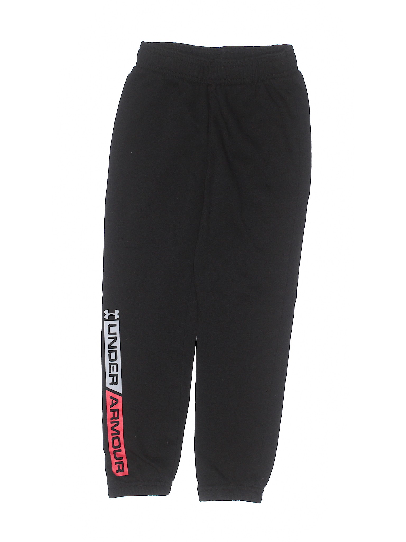 boys black under armour pants