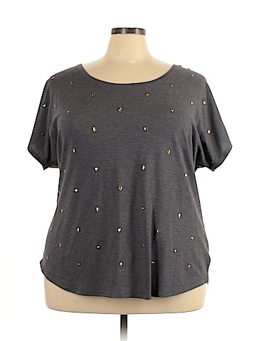 Lane Bryant Short Sleeve Top (view 1)