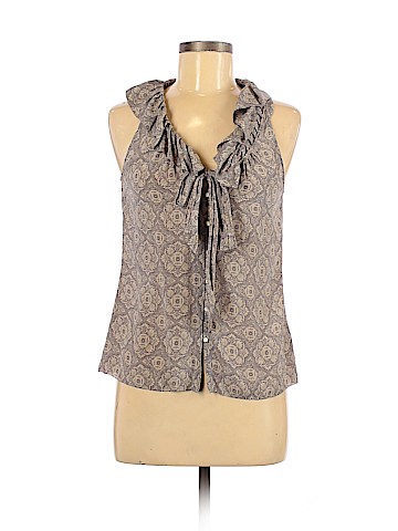 Banana Republic Sleeveless Silk Top (view 1)