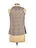 Banana Republic 100% Silk Gray Sleeveless Silk Top Size S (petite) - photo 2