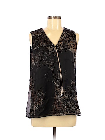 Lafayette 148 New York Sleeveless Silk Top (view 1)