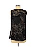 Lafayette 148 New York 100% Silk Black Sleeveless Silk Top Size P (petite) - photo 2