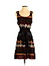 Funky People 100% Polyester Brown Casual Dress Size M - photo 1