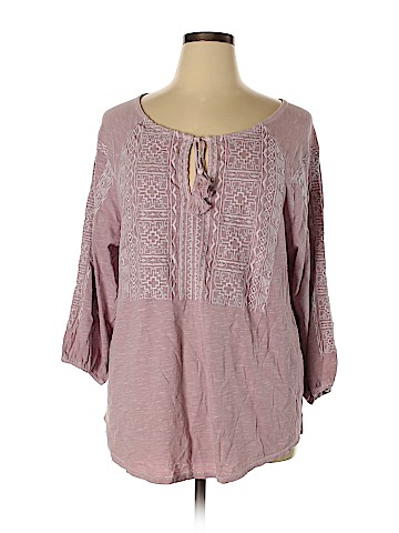 Lucky Brand 3/4 Sleeve Top (view 1)