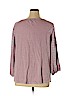 Lucky Brand 100% Cotton Pink 3/4 Sleeve Top Size 1X - photo 2