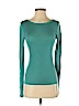 Club Monaco Green Long Sleeve Top Size S - photo 1