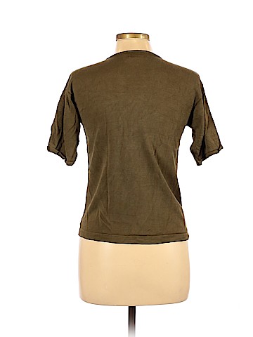 Henri Bendel Short Sleeve Silk Top (view 2)