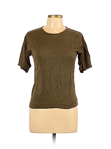 Henri Bendel Short Sleeve Silk Top (view 1)
