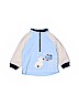 Child of Mine by Carter's 100% Polyester Graphic Color Block Blue Fleece Jacket Size 3-6 mo - photo 1