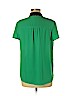 HD in Paris 100% Polyester Green Short Sleeve Blouse Size 8 - photo 2