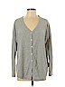 Assorted Brands Gray Cardigan Size L - photo 1
