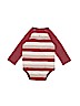 Baby Gap 100% Cotton Burgundy Long Sleeve Onesie Size 6-12 mo - photo 2