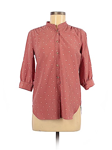 Maison Scotch 3/4 Sleeve Silk Top (view 1)