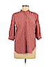 Maison Scotch Pink 3/4 Sleeve Silk Top Size P (petite) - photo 1