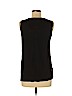 Banana Republic 100% Polyester Black Sleeveless Top Size M (petite) - photo 2