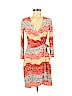 BCBGMAXAZRIA Orange Casual Dress Size S (petite) - photo 1