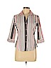 Ninety Pink 3/4 Sleeve Button-Down Shirt Size M (petite) - photo 1