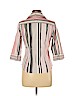 Ninety Pink 3/4 Sleeve Button-Down Shirt Size M (petite) - photo 2