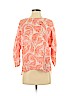 Ann Taylor LOFT 100% Cotton Orange 3/4 Sleeve Blouse Size S (petite) - photo 1