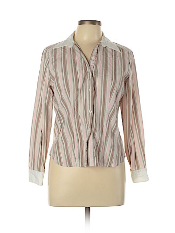 Edward...Petite Long Sleeve Button-Down Shirt (view 1)