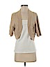 Alex Marie 100% Cotton Tan Cardigan Size L (petite) - photo 1