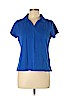 St. John's Bay Blue Short Sleeve Polo Size L (petite) - photo 1