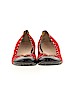 Saks Fifth Avenue 100% Leather Red Flats Size 6 1/2 - photo 2