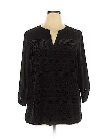 New Directions 3/4 Sleeve Blouse (view 1)