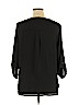 New Directions 100% Polyester Black 3/4 Sleeve Blouse Size XL - photo 2