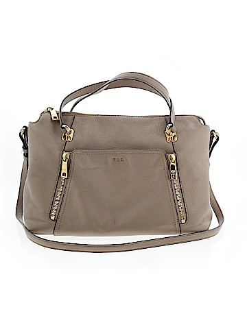 Lauren by Ralph Lauren Leather Satchel (view 1)