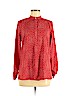 Lauren by Ralph Lauren 100% Polyester Red Long Sleeve Blouse Size M (petite) - photo 1