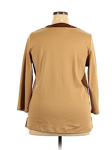 Lauren by Ralph Lauren 3/4 Sleeve Top (view 2)