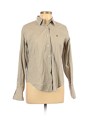Lauren by Ralph Lauren Long Sleeve Button-Down Shirt (view 1)