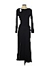 Badgley Mischka 100% Viscose Black Casual Dress Size 2 - photo 2