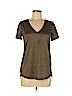 Lululemon Athletica Gold Active T-Shirt Size 8 - photo 1