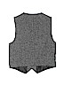 Gymboree 100% Cotton Gray Tuxedo Vest Size 8 - photo 2